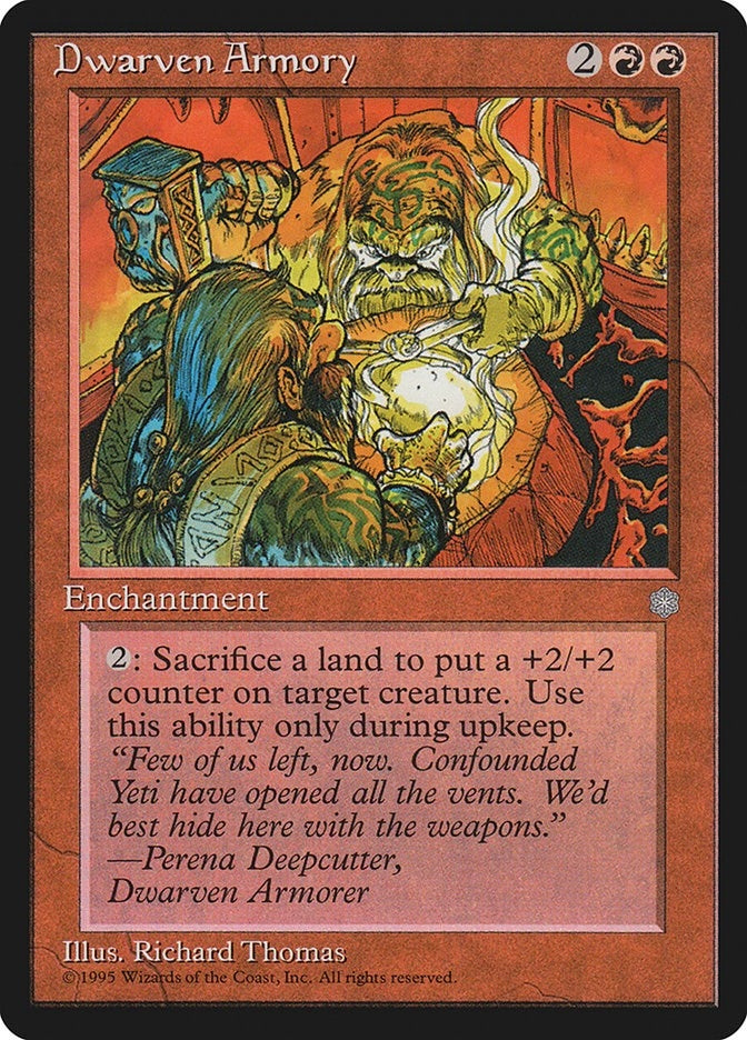 Image for Dwarven Armory [Ice Age] - Magic: The Gathering