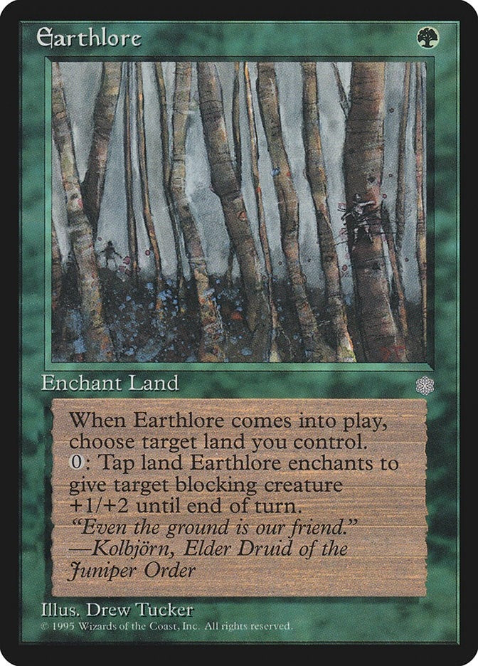Image for Earthlore [Ice Age] - Magic: The Gathering