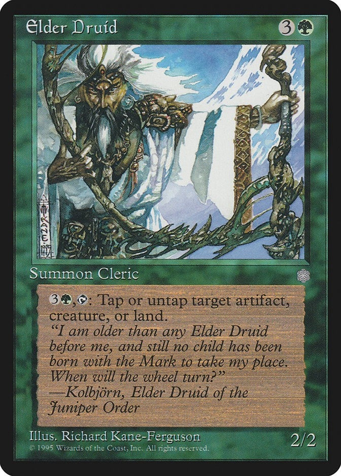 Image for Elder Druid [Ice Age] - Magic: The Gathering