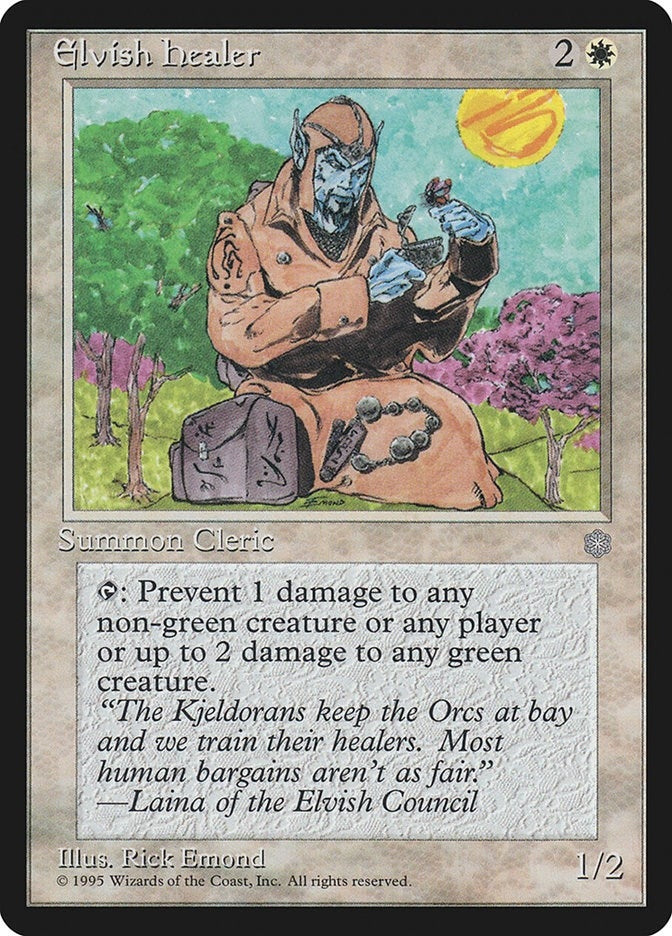 Image for Elvish Healer [Ice Age] - Magic: The Gathering