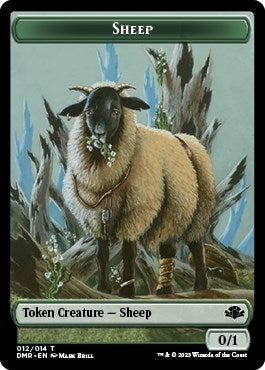 Image for Sheep Token (12) [Dominaria Remastered] - Magic: The Gathering