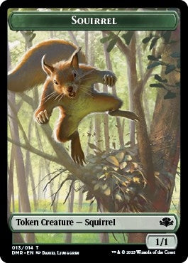 Squirrel Token (13) [Dominaria Remastered Tokens]