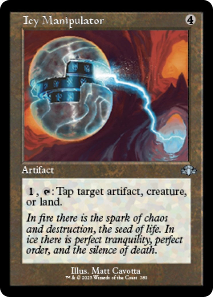 Image for Icy Manipulator (Retro Frame) (380) [Dominaria Remastered] - Magic: The Gathering