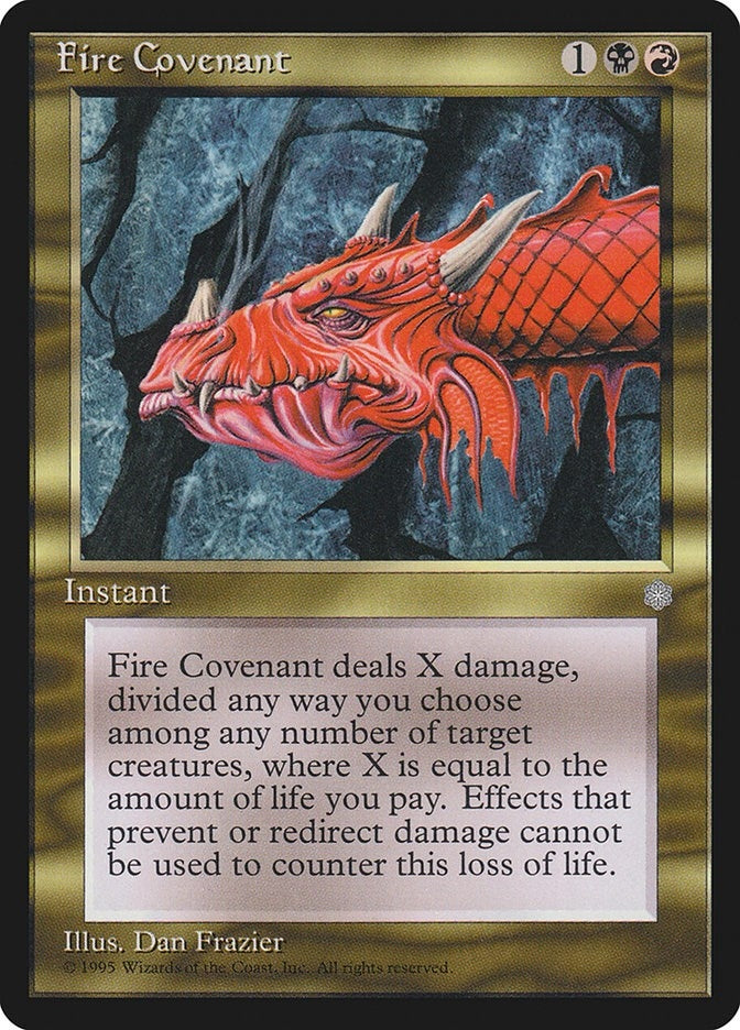 Image for Fire Covenant [Ice Age] - Magic: The Gathering