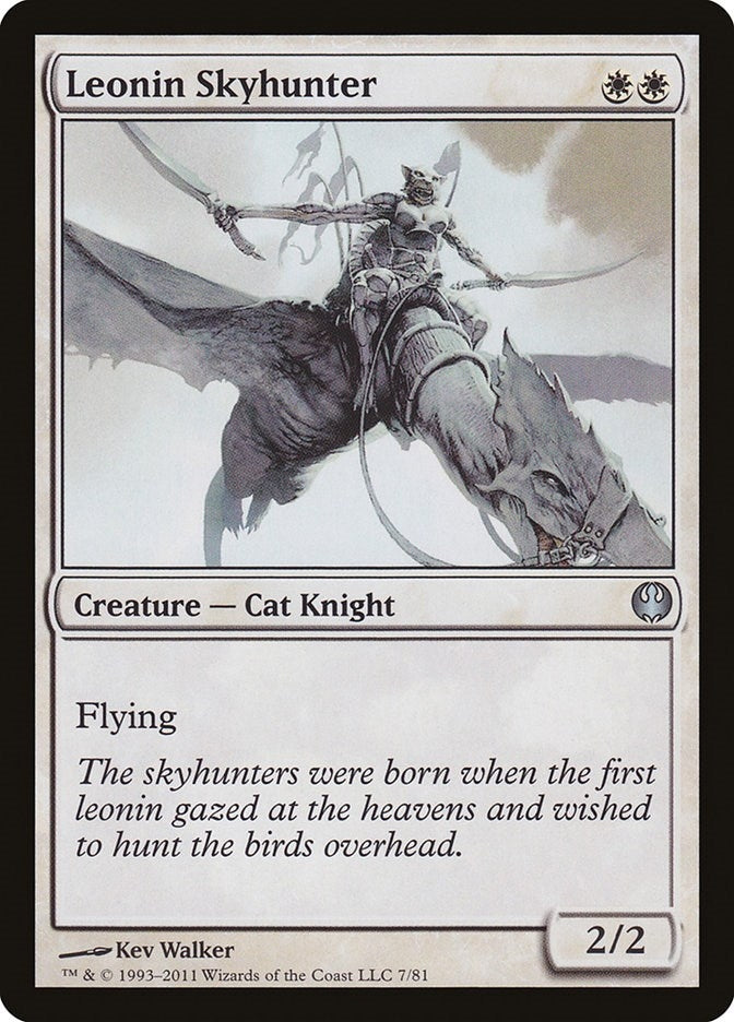 Image for Leonin Skyhunter (7) [Knights vs. Dragons] - Magic: The Gathering