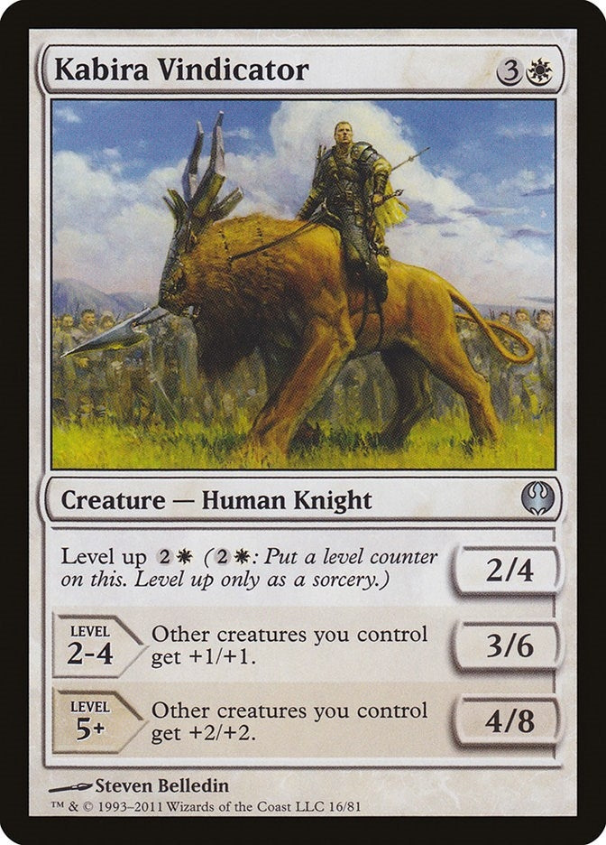 Image for Kabira Vindicator (16) [Knights vs. Dragons] - Magic: The Gathering