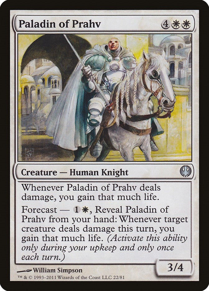 Image for Paladin of Prahv (22) [Knights vs. Dragons] - Magic: The Gathering