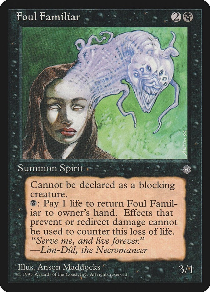 Image for Foul Familiar [Ice Age] - Magic: The Gathering