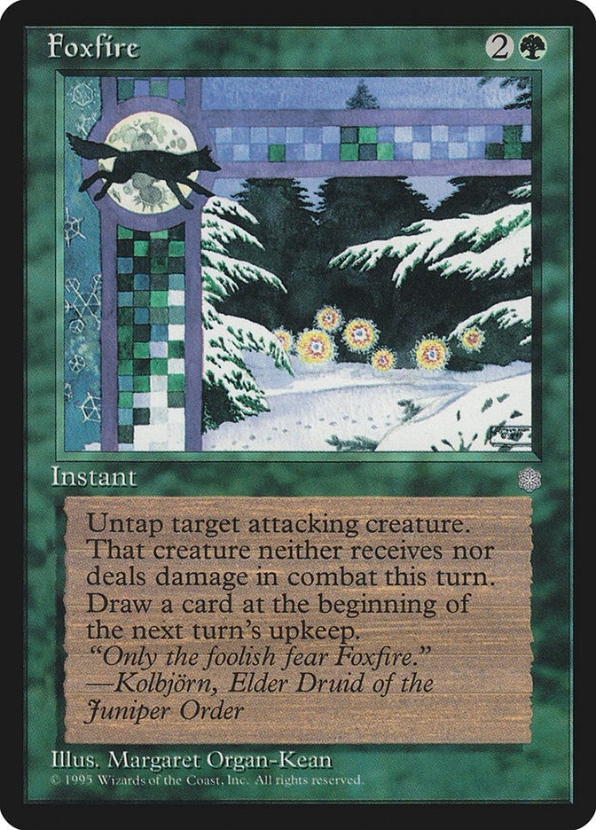 Image for Foxfire [Ice Age] - Magic: The Gathering