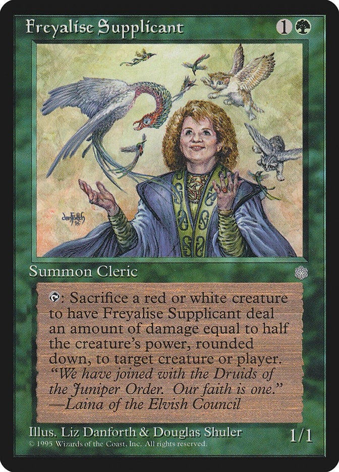 Image for Freyalise Supplicant [Ice Age] - Magic: The Gathering