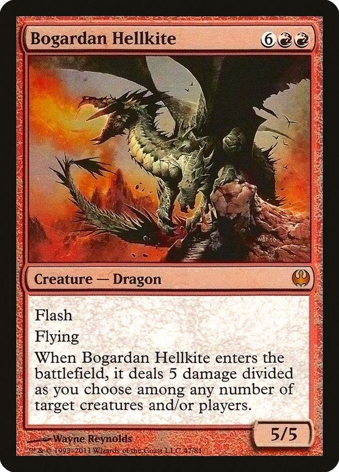 Image for Bogardan Hellkite (47) [Knights vs. Dragons] - Magic: The Gathering