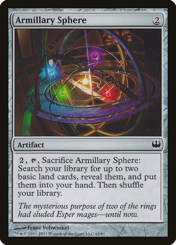 Image for Armillary Sphere (62) [Knights vs. Dragons] - Magic: The Gathering
