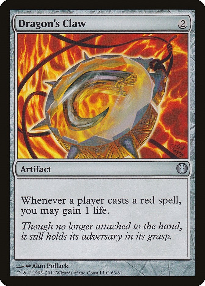 Image for Dragon's Claw (63) [Knights vs. Dragons] - Magic: The Gathering