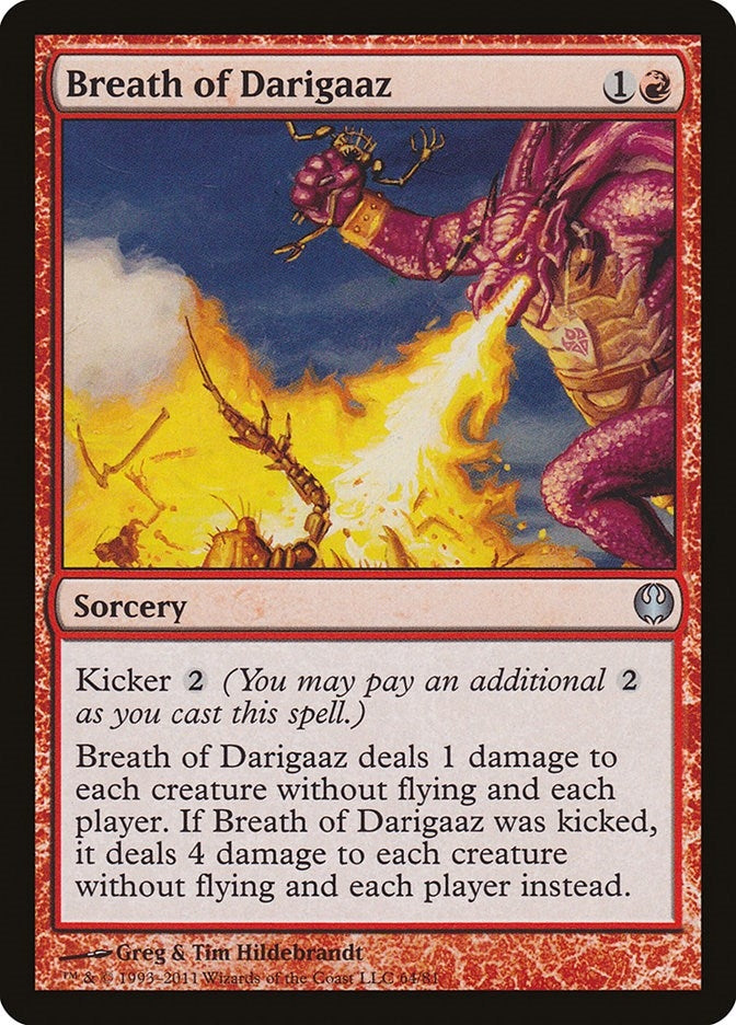 Breath of Darigaaz (64) [Duel Decks: Knights vs. Dragons]