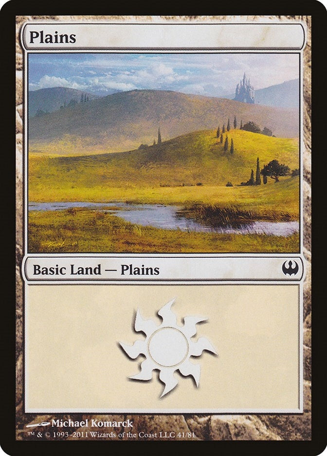 Image for Plains (41) (41) [Knights vs. Dragons] - Magic: The Gathering