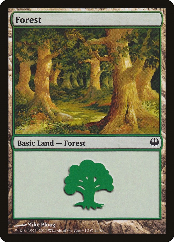 Image for Forest (44) (44) [Knights vs. Dragons] - Magic: The Gathering