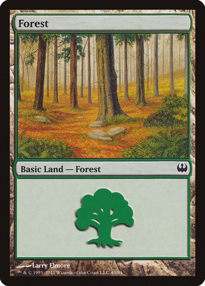 Image for Forest (45) (45) [Knights vs. Dragons] - Magic: The Gathering