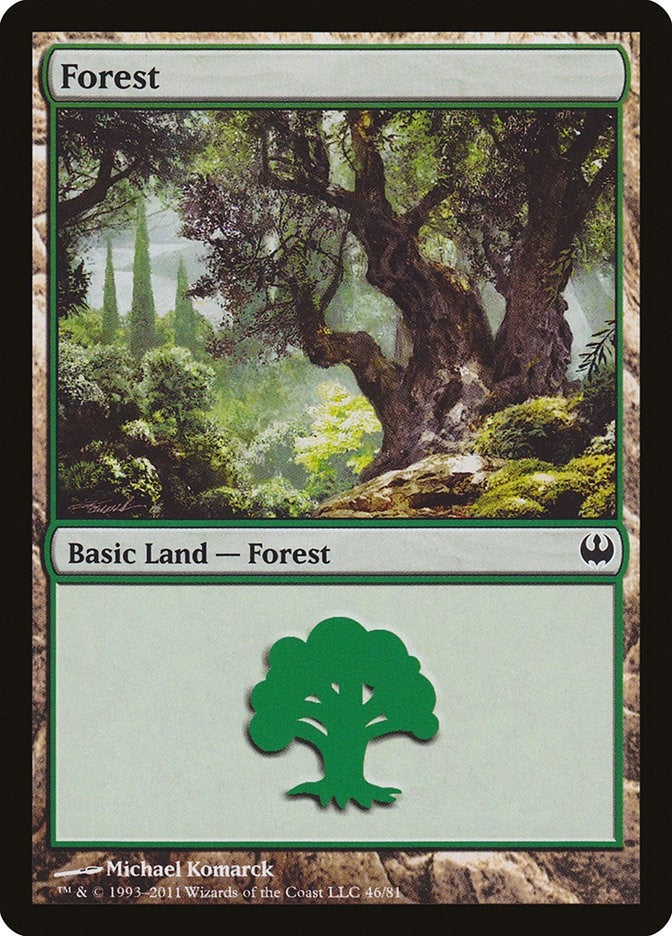 Image for Forest (46) (46) [Knights vs. Dragons] - Magic: The Gathering