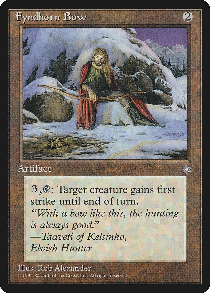 Image for Fyndhorn Bow [Ice Age] - Magic: The Gathering