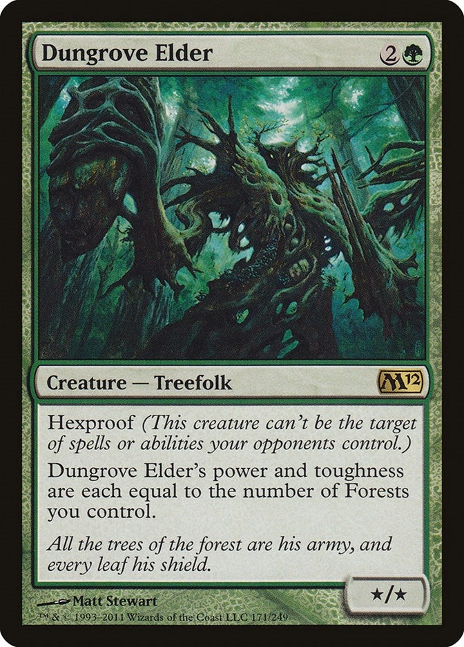 Image for Dungrove Elder (171) [Magic 2012 (M12)] - Magic: The Gathering