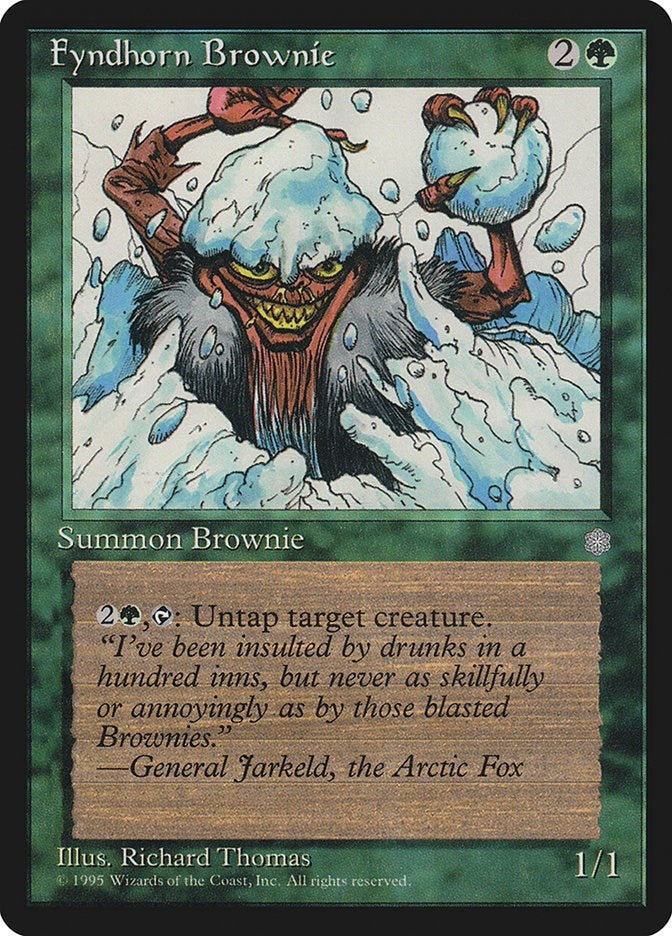 Image for Fyndhorn Brownie [Ice Age] - Magic: The Gathering
