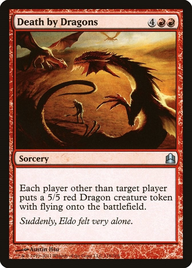 Image for Death by Dragons (118) [Commander] - Magic: The Gathering