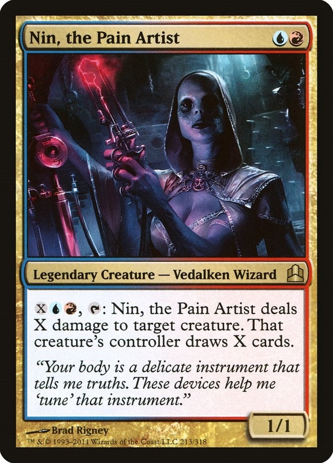 Image for Nin, the Pain Artist (213) [Commander] - Magic: The Gathering