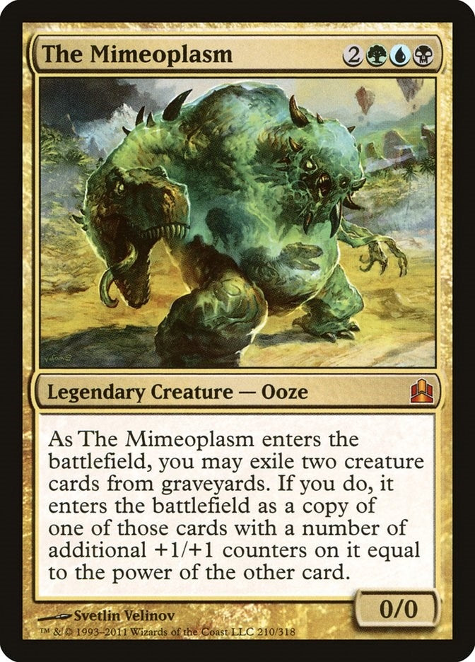 Image for The Mimeoplasm (210) [Commander] - Magic: The Gathering