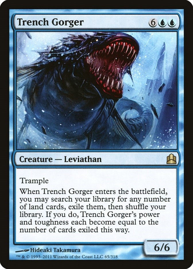 Image for Trench Gorger (65) [Commander] - Magic: The Gathering