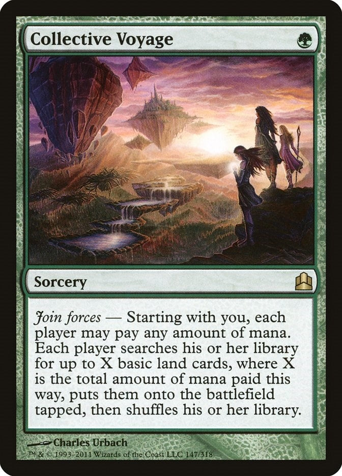 Image for Collective Voyage (147) [Commander] - Magic: The Gathering
