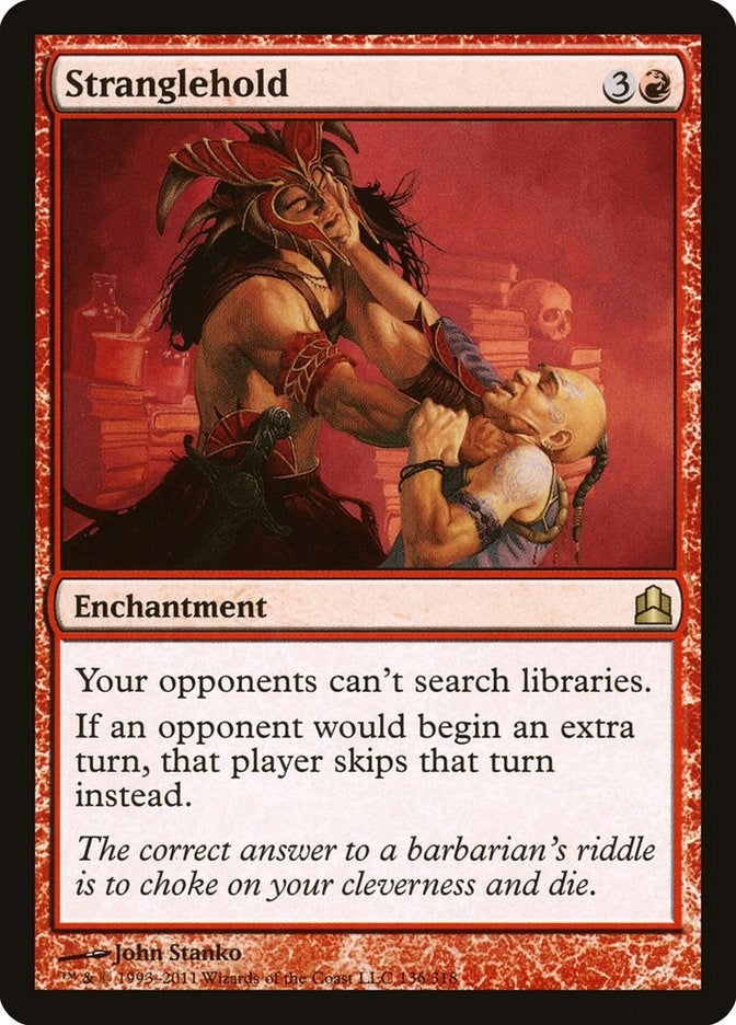 Image for Stranglehold (136) [Commander] - Magic: The Gathering