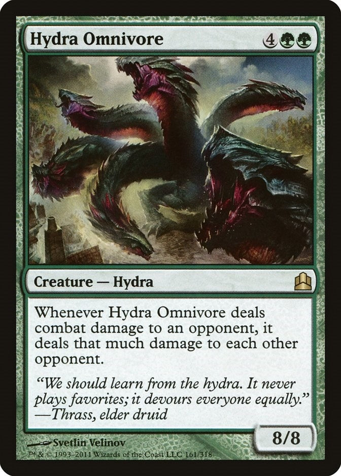 Image for Hydra Omnivore (161) [Commander] - Magic: The Gathering