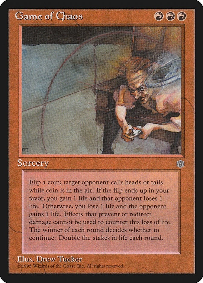 Image for Game of Chaos [Ice Age] - Magic: The Gathering