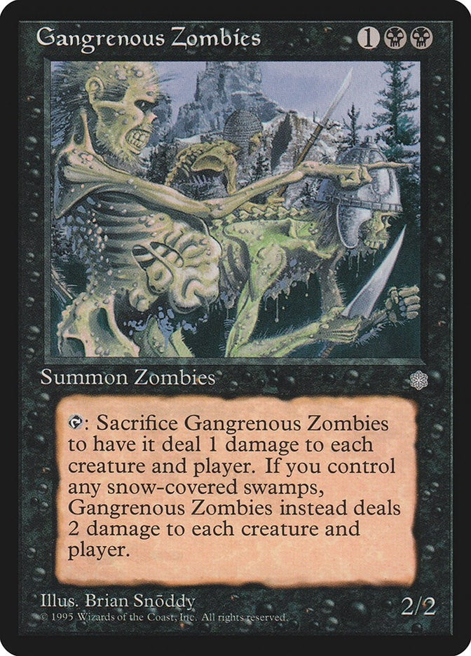 Image for Gangrenous Zombies [Ice Age] - Magic: The Gathering