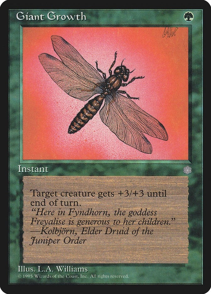 Image for Giant Growth [Ice Age] - Magic: The Gathering