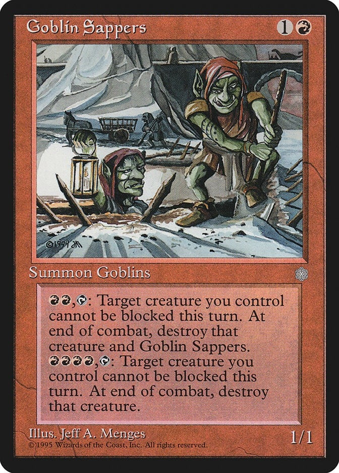 Image for Goblin Sappers [Ice Age] - Magic: The Gathering