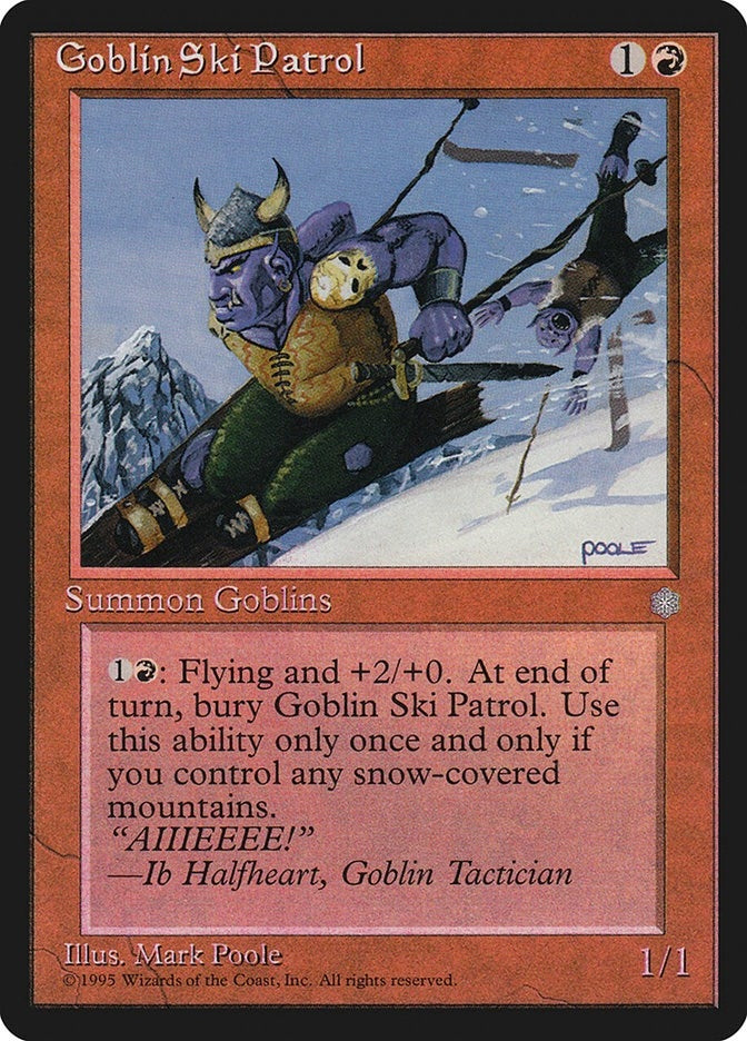 Image for Goblin Ski Patrol [Ice Age] - Magic: The Gathering