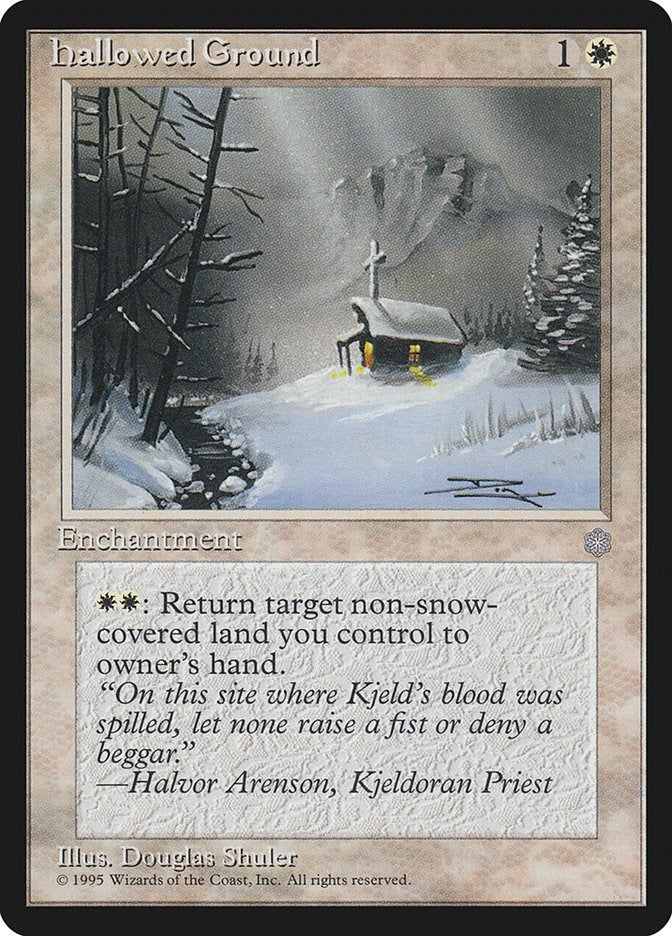 Image for Hallowed Ground [Ice Age] - Magic: The Gathering
