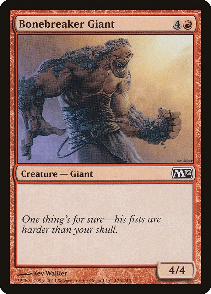 Image for Bonebreaker Giant (123) [Magic 2012 (M12)] - Magic: The Gathering