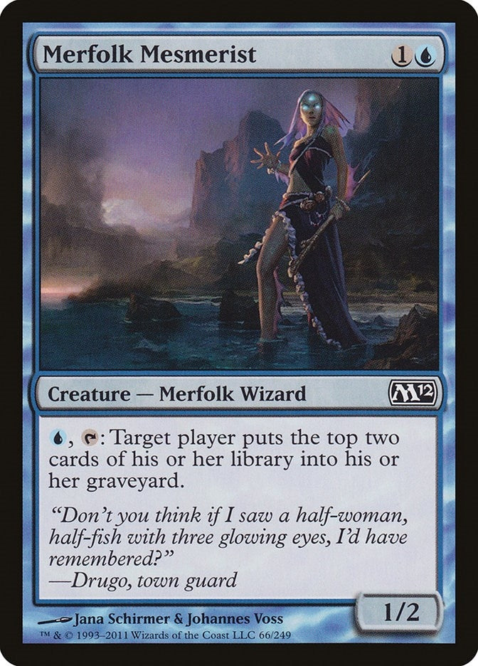 Image for Merfolk Mesmerist (66) [Magic 2012 (M12)] - Magic: The Gathering
