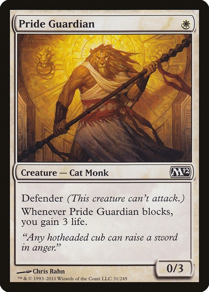 Image for Pride Guardian (31) [Magic 2012 (M12)] - Magic: The Gathering