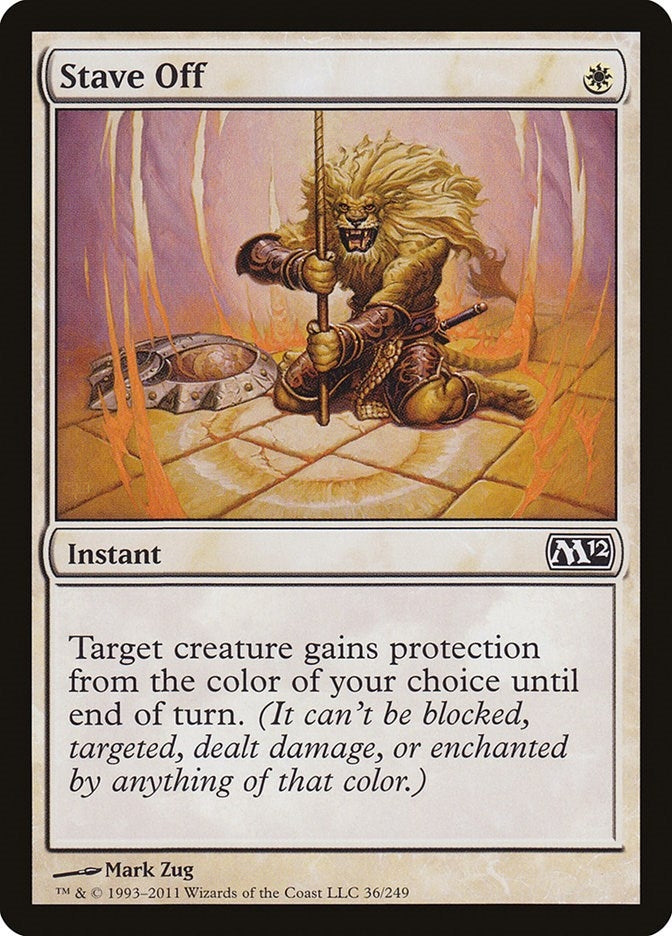 Image for Stave Off (36) [Magic 2012 (M12)] - Magic: The Gathering