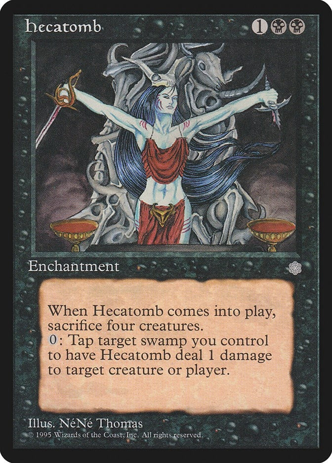 Image for Hecatomb [Ice Age] - Magic: The Gathering