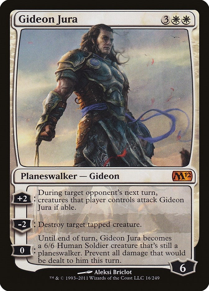 Image for Gideon Jura (16) [Magic 2012 (M12)] - Magic: The Gathering