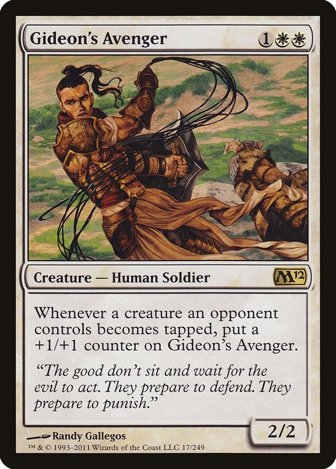 Image for Gideon's Avenger (17) [Magic 2012 (M12)] - Magic: The Gathering