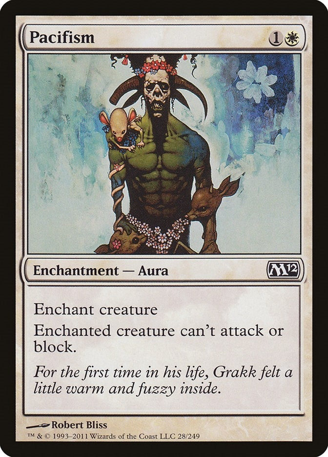 Image for Pacifism (28) [Magic 2012 (M12)] - Magic: The Gathering