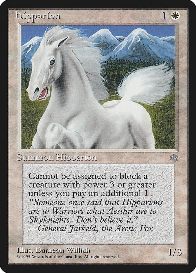 Image for Hipparion [Ice Age] - Magic: The Gathering