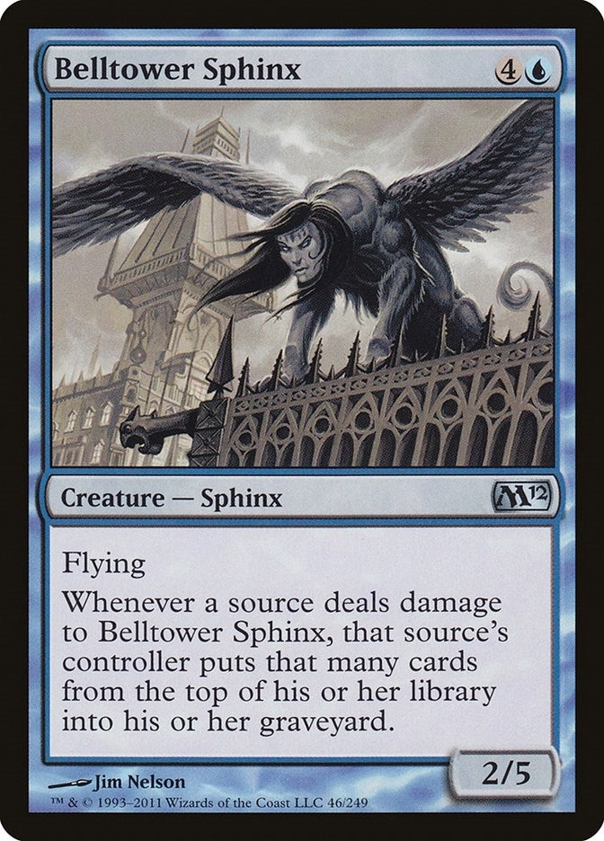 Image for Belltower Sphinx (46) [Magic 2012 (M12)] - Magic: The Gathering