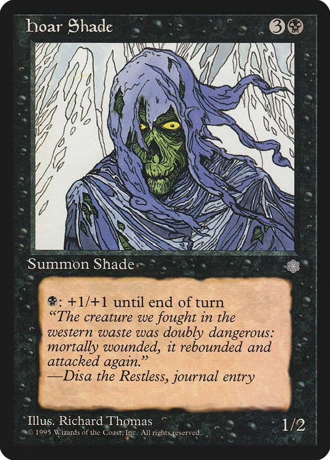 Image for Hoar Shade [Ice Age] - Magic: The Gathering
