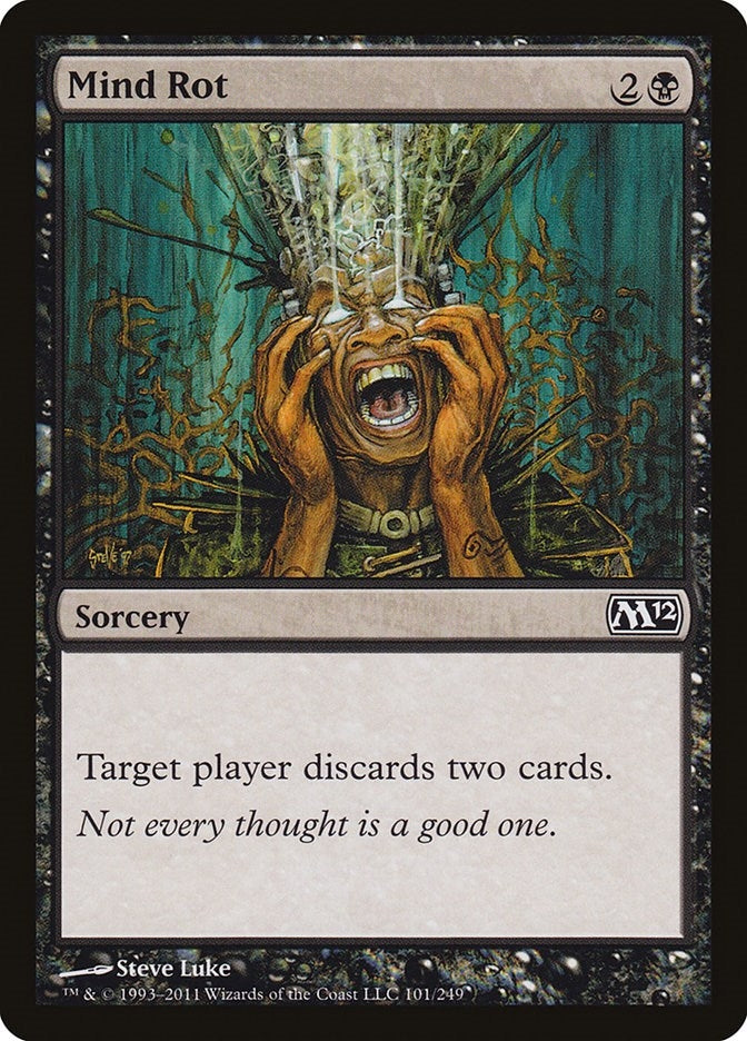 Image for Mind Rot (101) [Magic 2012 (M12)] - Magic: The Gathering